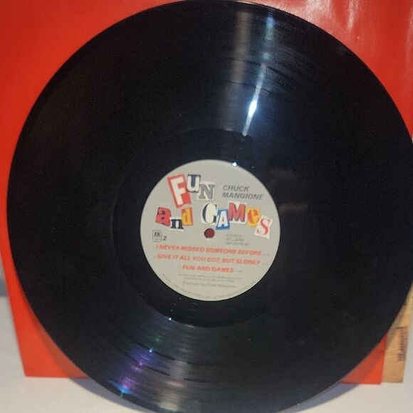 Chuck Mangione Fun and Games Vinyl Record - Picture 3 of 4